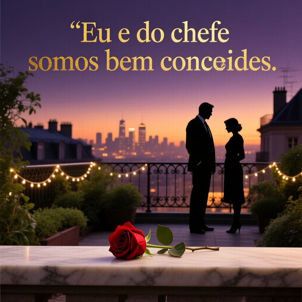 Eu e o chefe somos bem conhecidos