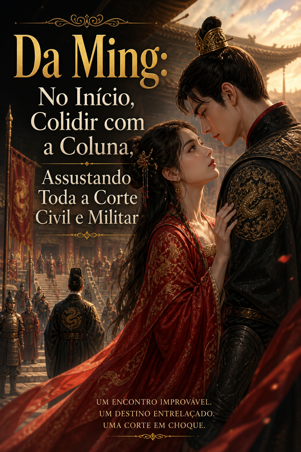 Da Ming: No Início, Colidir com a Coluna, Assustando Toda a Corte Civil e Militar